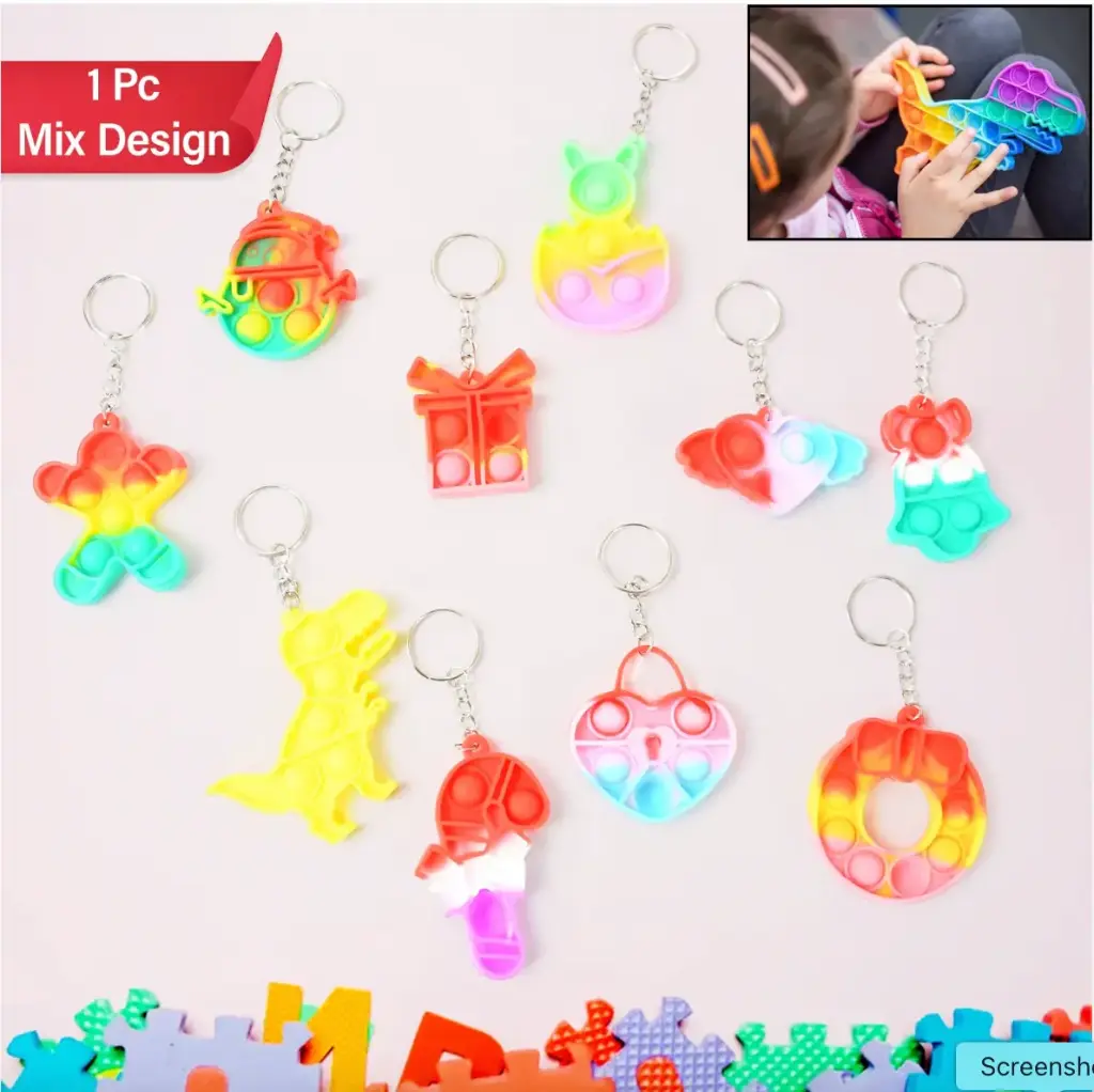 Pop It Keychain